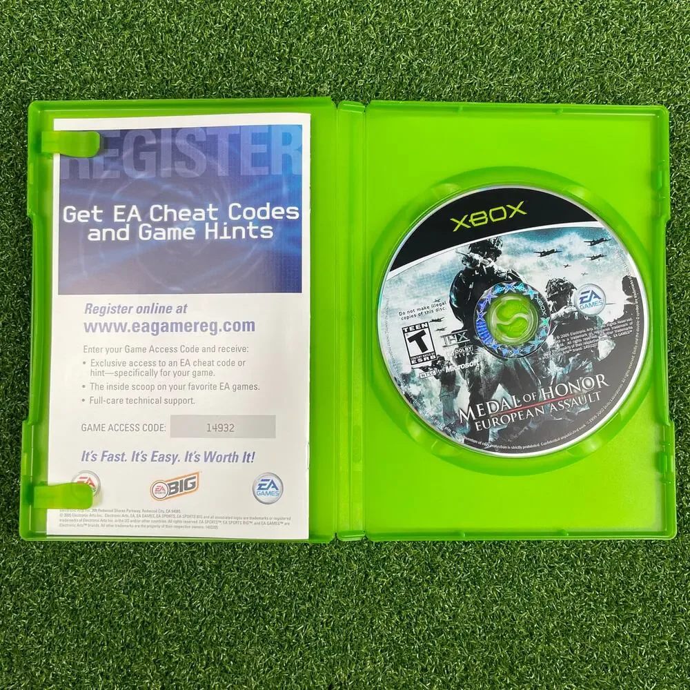 Medal of Honor: European Assault (Microsoft Xbox, 2005) CIB